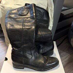 Rockport Black Heeled Boots